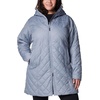 image:imageColumbia Womens Copper Crest Ii Long JacketTradewinds Grey