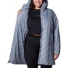 image:imageColumbia Womens Copper Crest Ii Long JacketTradewinds Grey