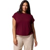 image:imageColumbia Womens Daniela Falls Short SleeveRich Wine