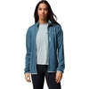 image:imageColumbia Womens Essential Hike Grid Fleece Full ZipEverblueCrushed Blue