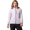 image:imageColumbia Womens Essential Hike Grid Fleece Full ZipLavender PearlBlack