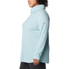 image:imageColumbia Womens Holly Hideaway Waffle Cowl Neck PulloverAqua Haze