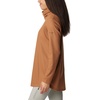 image:imageColumbia Womens Holly Hideaway Waffle Cowl Neck PulloverCamel Brown
