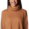image:imageColumbia Womens Holly Hideaway Waffle Cowl Neck PulloverCamel Brown