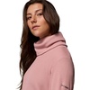 image:imageColumbia Womens Holly Hideaway Waffle Cowl Neck PulloverEraser Pink