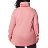 image:imageColumbia Womens Holly Hideaway Waffle Cowl Neck PulloverPink Agave