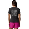 image:imageColumbia Womens Parsons Point Back Graphic TeeBlack HeatherFloral Fun