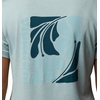 image:imageColumbia Womens Parsons Point Back Graphic TeeCrushed Blue HeatherFloral Fun