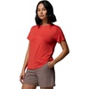 image:imageColumbia Womens Parsons Point Back Graphic TeePoppy Red HeatherFloral Fun