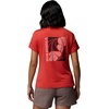 image:imageColumbia Womens Parsons Point Back Graphic TeePoppy Red HeatherFloral Fun