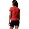 image:imageColumbia Womens Parsons Point Short Sleeve Graphic Tee Poppy Red HeatherSplattered Small