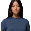 image:imageColumbia Womens Parsons Point Short Sleeve Logo TeeCollegiate Navy Heather