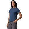 image:imageColumbia Womens Parsons Point Short Sleeve Logo TeeCollegiate Navy Heather