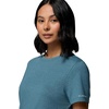 image:imageColumbia Womens Parsons Point Short Sleeve Logo TeeEverblue Heather