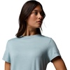 image:imageColumbia Womens Parsons Point Short Sleeve Logo TeeMarine Light Heather