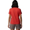 image:imageColumbia Womens Parsons Point Short Sleeve Logo TeePoppy Red Heather