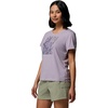 image:imageColumbia Womens Parsons Point Short Sleeve Scoop TeeLavender Pearl HeatherCanopy View