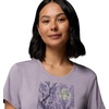 image:imageColumbia Womens Parsons Point Short Sleeve Scoop TeeLavender Pearl HeatherCanopy View