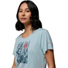 image:imageColumbia Womens Parsons Point Short Sleeve Scoop TeeMarine Light HeatherCanopy View