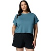 image:imageColumbia Womens Parsons Point Short Sleeve TeeEverblue Heather