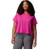 image:imageColumbia Womens Parsons Point Short Sleeve TeeFuchsia Heather
