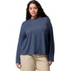 image:imageColumbia Womens Soft Stretch Long Sleeve TeeCollegiate Navy Heather