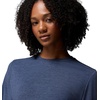 image:imageColumbia Womens Soft Stretch Long Sleeve TeeCollegiate Navy Heather