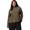 image:imageColumbia Womens Soft Stretch Long Sleeve TeeStone Green Heather