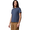 image:imageColumbia Womens Soft Stretch Short Sleeve TeeCollegiate Navy Heather