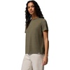 image:imageColumbia Womens Soft Stretch Short Sleeve TeeStone Green Heather