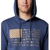 image:imageColumbia mens Phg Game Flag Ii HoodieHooded SweatshirtZincIron Cast  Blast Flag