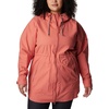 image:imageColumbia womens Sage Lake Long Lined JacketDark Coral