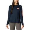 image:imageColumbia Alabama Crimson Tide Collegiate Tidal Long Sleeve ShirtAub  Collegiate Navy  Spark Orange