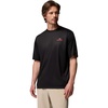image:imageColumbia Mens Collegiate Terminal Tackle Short Sleeve ShirtUga  Black