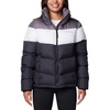 image:imageColumbia Puffect II Colorblock JacketBlackWhiteCity Grey