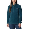 image:imageColumbia Womens Benton Springs Half Snap II Pull Over Fleece Jacket Dark StoneCanoeVintage Blue 3XNight Wave