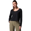 image:imageColumbia Womens Brea Falls Grid Henley Long SleeveBlack
