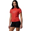 image:imageColumbia Womens Parsons Point Short Sleeve Graphic Tee Poppy Red HeatherSplattered Small