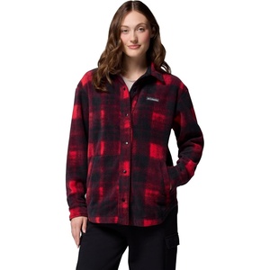 image:imageColumbia Benton Springs Shirt Jacket IIMountain Red Omblur Tonal