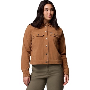 image:imageColumbia Blue Point Creek Short Corduroy Shirt JacketCamel Brown