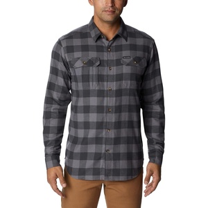 image:imageColumbia Flare Gun Stretch FlannelCity Grey Twill Buffalo Check