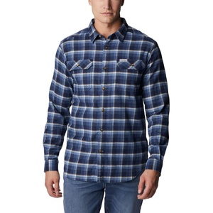image:imageColumbia Flare Gun Stretch FlannelCollegiate Navy Shadow Plaid