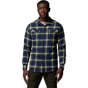image:imageColumbia Flare Gun Stretch FlannelCollegiate Navy Two Lane Tartan