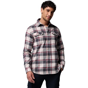 image:imageColumbia Flare Gun Stretch FlannelDark Stone Trails Edge Plaid