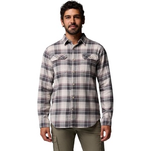 image:imageColumbia Flare Gun Stretch FlannelDark StoneDispersed Plaid