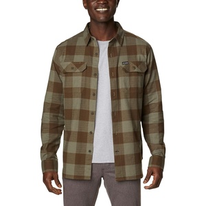 image:imageColumbia Flare Gun Stretch FlannelStone Green Twill Buffalo Checklegacy