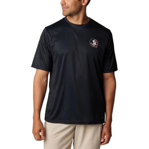 image:imageColumbia Mens Collegiate Terminal Tackle Short Sleeve ShirtFsu  Black Stateriot