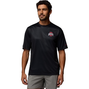 image:imageColumbia Mens Collegiate Terminal Tackle Short Sleeve ShirtOs  Black