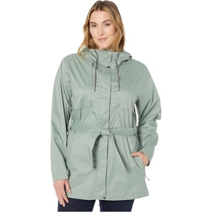 image:imageColumbia Plus Size Pardon My Trench Rain JacketLight Lichen