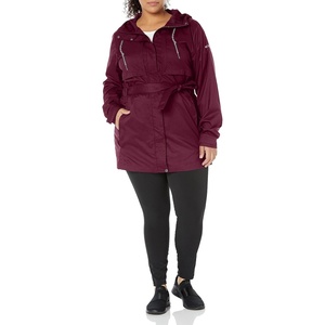 image:imageColumbia Plus Size Pardon My Trench Rain JacketMarionberry